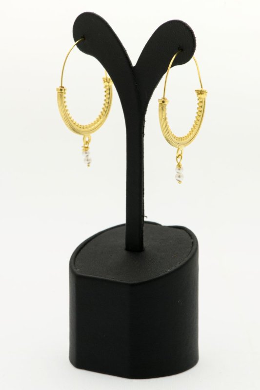 Earrings from Konavle - Silver-glit